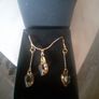 Swarovski Crystal Elements Pendant And Earrings Set Image 2
