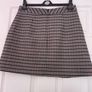 Zara Floral Applique A-Line Mini Skirt - Size M Image 2