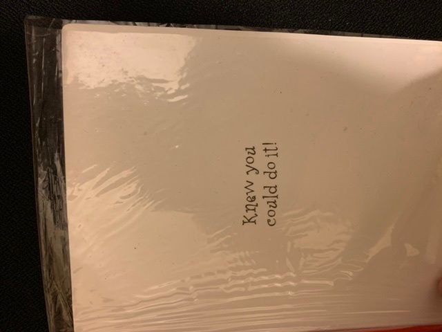 Passed driving test greeting card