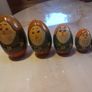 Bird, gnome, globe nesting dolls, D18 post 8e Image 4