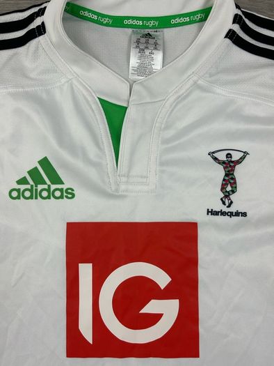 Adidas Harlequins Rugby Jersey Shirt Mens XXL