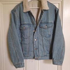 John Galt denim/borg jacket