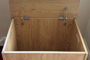 Oak Effect Blanket Box - Perfect Condition