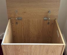 Oak Effect Blanket Box - Perfect Condition