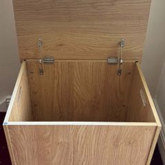 Oak Effect Blanket Box - Perfect Condition