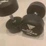 Dumbbell Pair 30kg Round Rubber Image 4