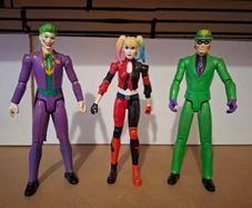 Joker Harley Quinn & Riddler (12inch)