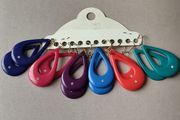 Colourful Vintage Earrings X 6
