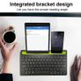 Dual Channel Bluetooth Wireless Keyboard 3.0 Bluetooth Keyboard Suitable for Laptop Smartphone iPad, Tablet Multi Device Image 3
