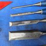 4 Stanley Chisels Image 2