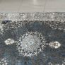 Persian-Style Rug  Grey & Blue, Brand New Unused Image 6