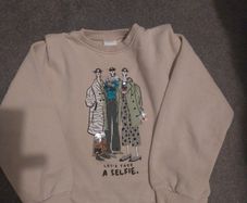 Fleece girls top