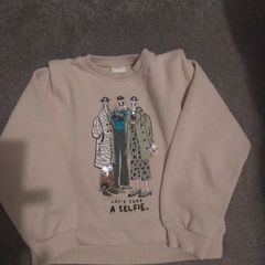 Fleece girls top