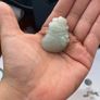 Jade moneybag carved stone Image 2