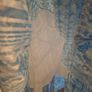 summer dress in blue and white. Wide fit . Easy crease free material.  Great for packing Image 8