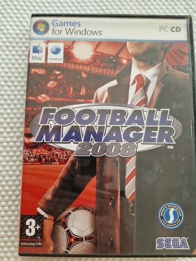 Football Manager 2008 Pc Cd Games Windows Games Original