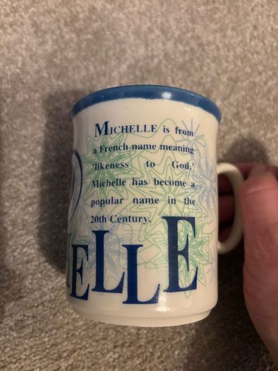 vintage 'Michelle' Mug