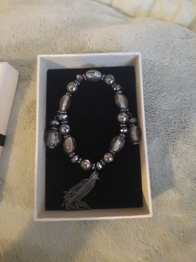 matching earrings and bracelet from wallis