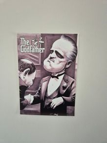 Godfather Canvas Poster