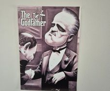 Godfather Canvas Poster
