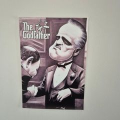 Godfather Canvas Poster