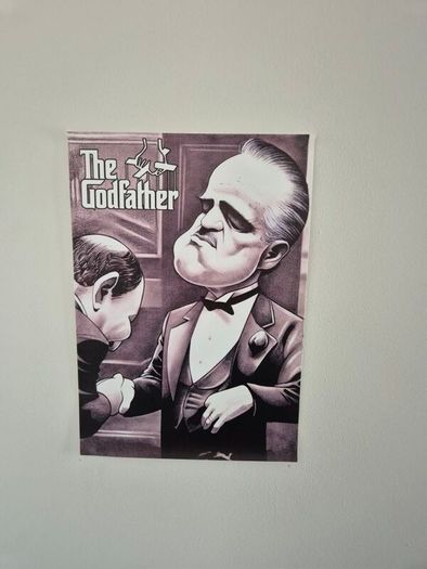 Godfather Canvas Poster