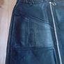 ladies skirt. River Island size 10. Leatherette Image 2