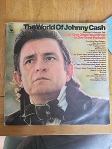 The World Of Johnny Cash Deluxe 2 Record Set Vinyl