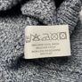 Diesel Mens Cable Knit Jumper Blue/Grey Large Image 7