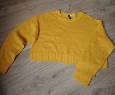 Yellow H&M Jumper   Size 12