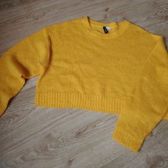 Yellow H&M Jumper   Size 12