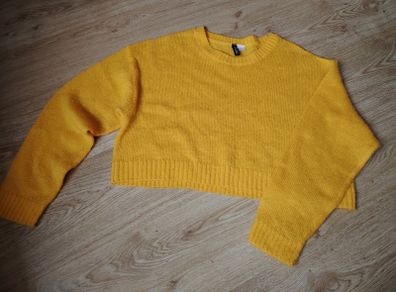 Yellow H&M Jumper   Size 12