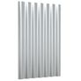 Roof Panels 12 pcs Galvanised Steel Silver 60x36 cm Image 2