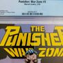 The Punisher War Zone Issue 3 CBCS / CGC 9.8 Certified Graded Comic Framed  DC Marvel Image 4