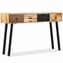 Console Table Solid Reclaimed Teak 120x30x76 cm Image 10