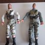 Three  Lanard Toys Ultra Corps Combat Army Soldier Figures 2003. 11.5 inches Image 5