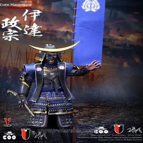 New COOMODEL SE009 1/6 Date Masamune (Deluxe Edition) Samurai Action Figure
