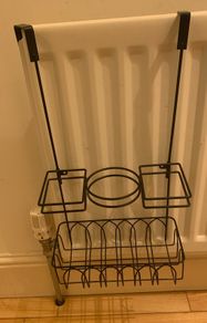 Hair Dryer Holder Wall-Mounted Hair Dryer Stand for Storing Hair Care & Styling Tools
