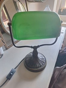Green Shade Table Lamp