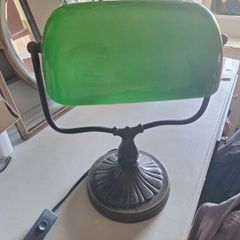 Green Shade Table Lamp
