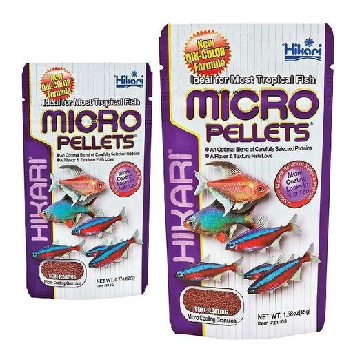 Hikari Micro Pellets 22g Small-Mouthed Tropical Fish