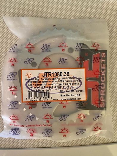 Motorbike chain sprocket