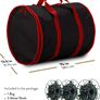 Premium Christmas Light Storage Bag with Metal Reels - Stores Upto 600 Average Size Xmas Lights bulbs & Strips, Reinforced Stitched Canvas Handles, Tear Proof 600D Oxford Storage Box Image 3
