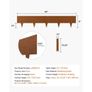 Weather-Resistant Steel Landscape Edging 6 Packs 40 x 8in for Yard Garden Image 2
