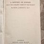 A History Of Europe.  From The Earliest Times To The Present.  By Bede Jarrett, O.p. First Edition 560 Page Hardback In Good Condition.  See Photos For Same. Image 7