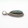 Vintage 925 Sterling Silver Labradorite Pendant Image 6