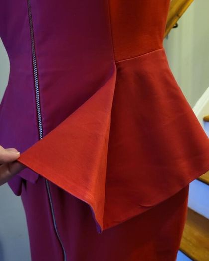 Ted Baker red fitted dress, Size 3