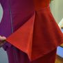 Ted Baker red fitted dress, Size 3 Image 2