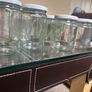 28 Glass Preserving Jars with Lids Various Sizes Job Lot Image 2
