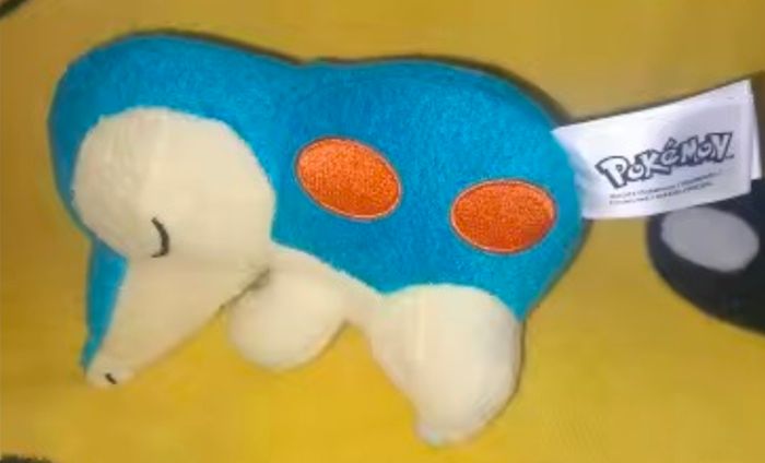 Pokemon Cyndaquil small 13cm game freak tag plush